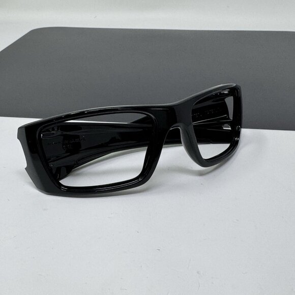 Oakley Jupiter Camo Fuel Cell Polished Black Frame SCRATCHED LENSES OO9096-41 - Picture 14 of 16